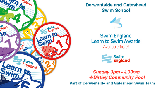 Swim England Learn to Swim Awards — Derwentside and Gateshead Swim School