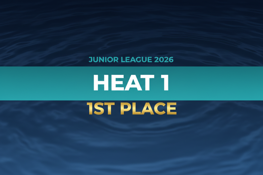 Junior League Heat 1 — 1st Place!