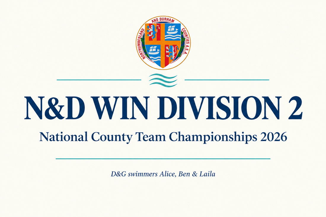 N&D win Division 2 at the 2026 National County Team Championships, with the Northumberland and Durham crest