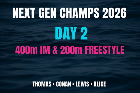 Next Gen Champs Day 2 — Good Luck to Our Four Athletes