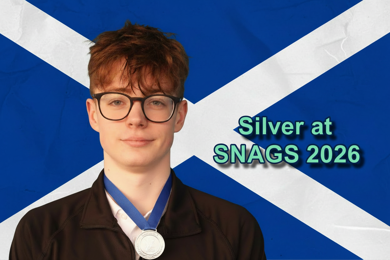Conan Swinney outlined text banner